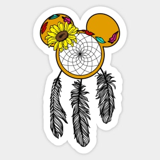 Colors of the Wind Dream Catcher Sticker